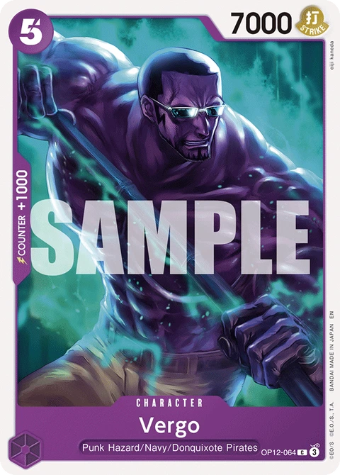 Vergo - One Piece Card Game card