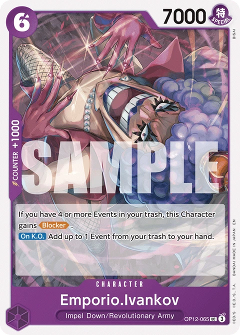 Emporio.Ivankov - One Piece Card Game card