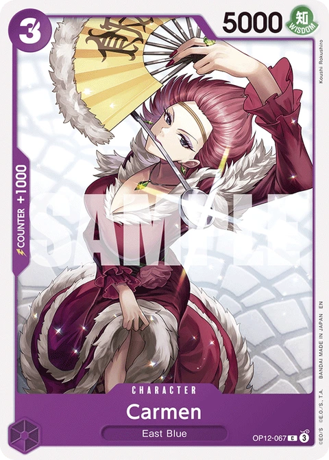 Carmen - One Piece Card Game card