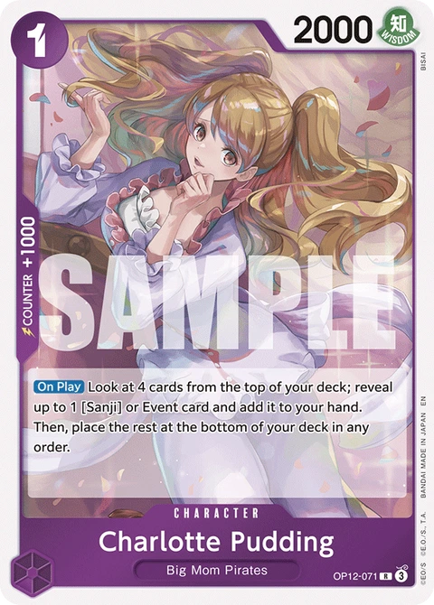 Charlotte Pudding, One Piece Card Game Leader