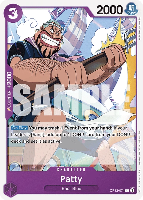 Patty - One Piece Card Game card