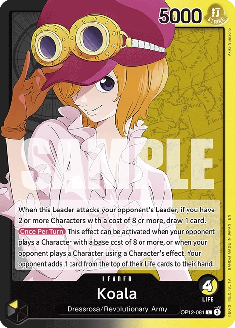 Koala - One Piece Card Game card