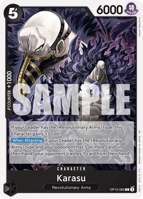 Karasu - One Piece Card Game card