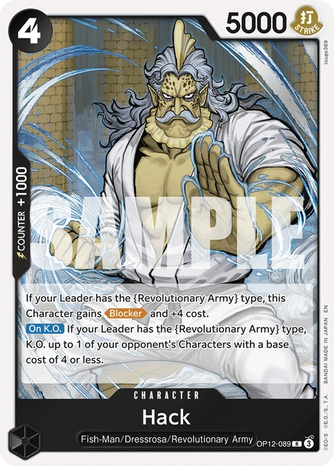 Hack - One Piece Card Game card