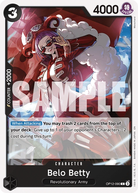 Belo Betty - One Piece Card Game card