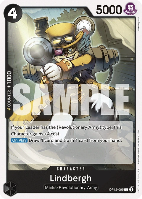 Lindbergh - One Piece Card Game card