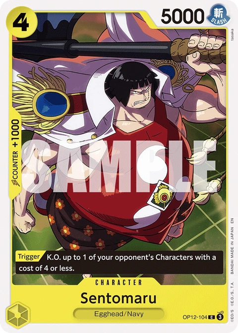Sentomaru - One Piece Card Game card