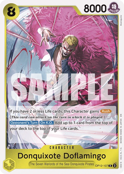 Donquixote Doflamingo - One Piece Card Game card