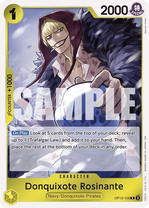 Donquixote Rosinante - One Piece Card Game card