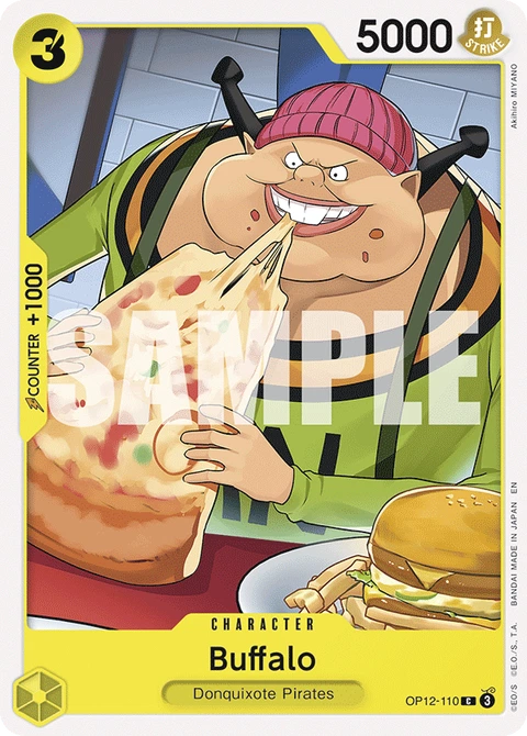 Buffalo - One Piece Card Game card