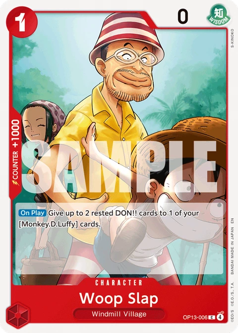 Woop Slap - One Piece Card Game card