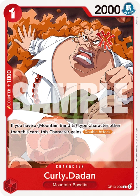 Curly.Dadan - One Piece Card Game card