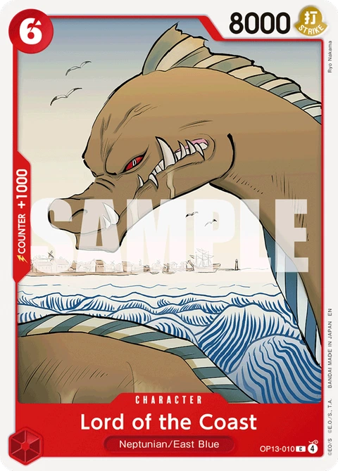 Lord of the Coast - One Piece Card Game card