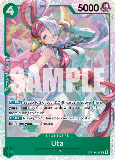 Uta - One Piece Card Game card