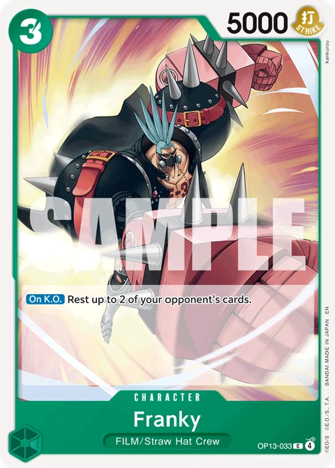 Franky - One Piece Card Game card