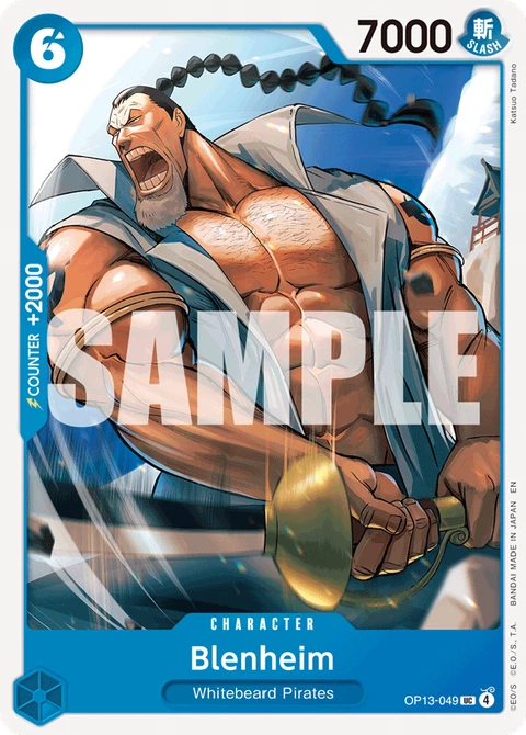 Blenheim - One Piece Card Game card