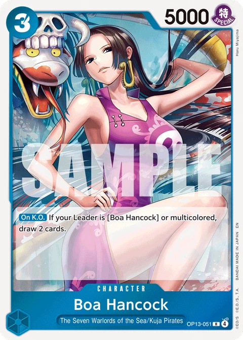 Boa Hancock - One Piece Card Game card