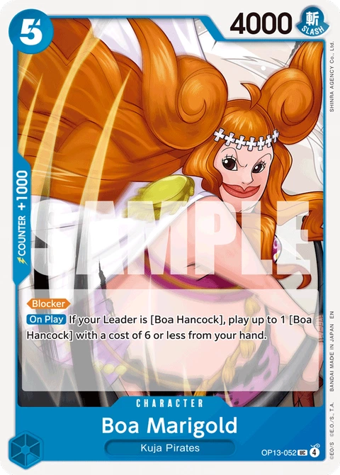 Boa Marigold - One Piece Card Game card