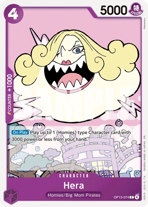 Hera - One Piece Card Game card
