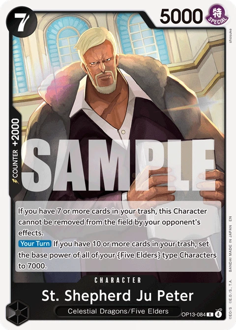 St. Shepherd Ju Peter - One Piece Card Game card