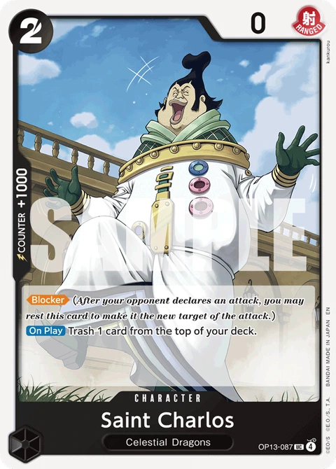 Saint Charlos - One Piece Card Game card