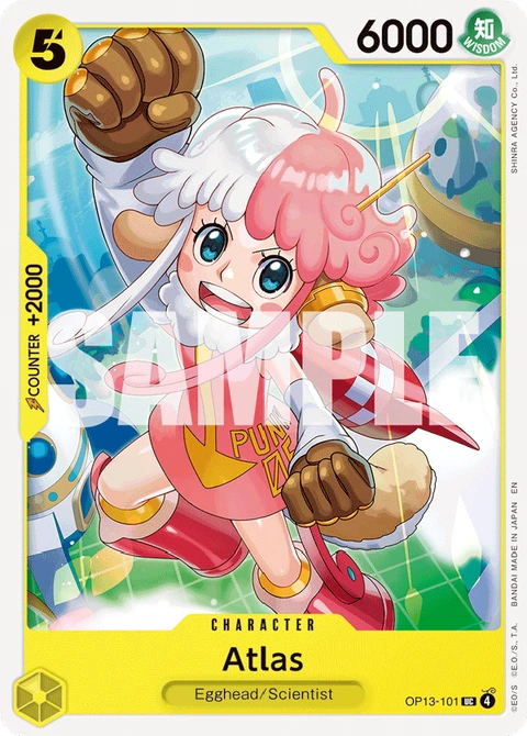 Atlas - One Piece Card Game card