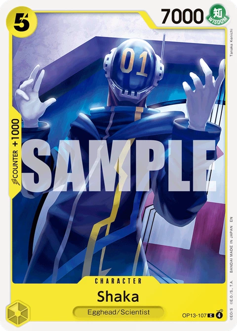 Shaka - One Piece Card Game card