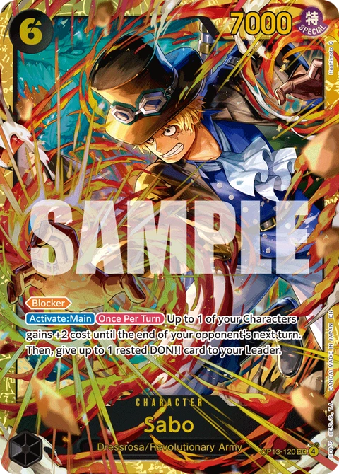 Sabo - One Piece Card Game card