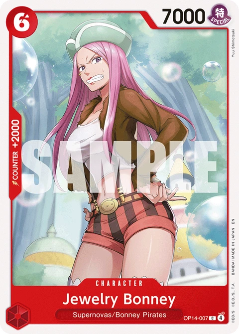 Jewelry Bonney - One Piece Card Game card