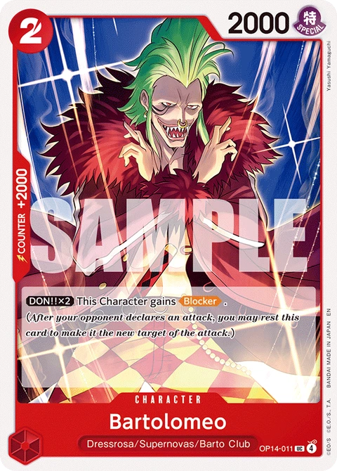 Bartolomeo - One Piece Card Game card