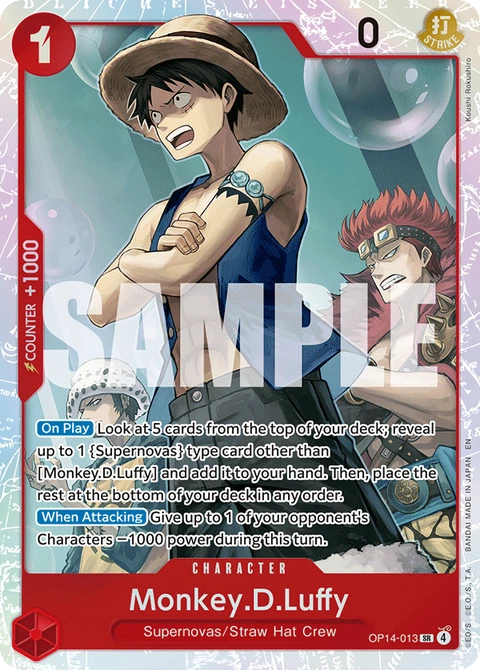 Monkey.D.Luffy - One Piece Card Game card