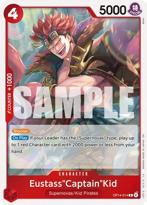 Eustass"Captain"Kid - One Piece Card Game card