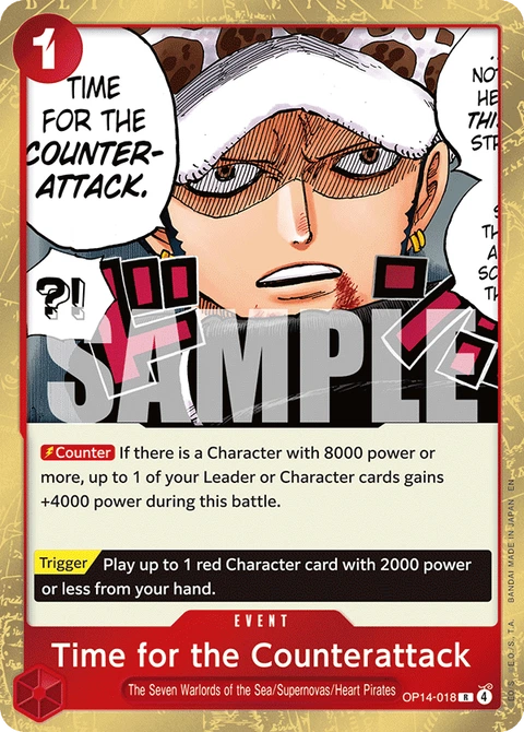 Time for the Counterattack - One Piece Card Game card