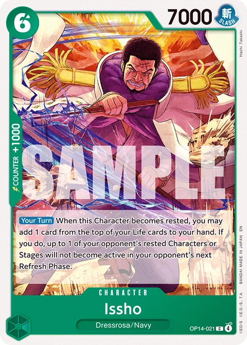 Issho - One Piece Card Game card