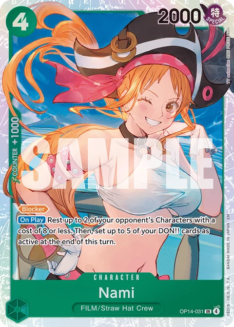 Nami - One Piece Card Game card