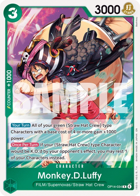 Monkey.D.Luffy - One Piece Card Game card