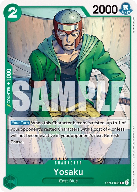 Yosaku - One Piece Card Game card