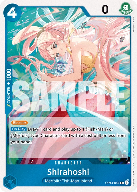 Shirahoshi - One Piece Card Game card