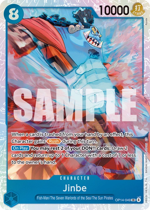 Jinbe - One Piece Card Game card