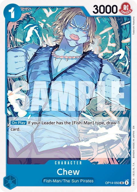 Chew - One Piece Card Game card