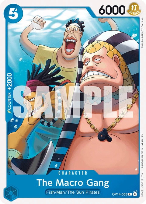 The Macro Gang - One Piece Card Game card