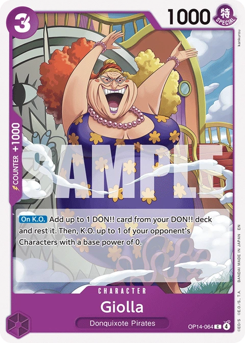 Giolla - One Piece Card Game card