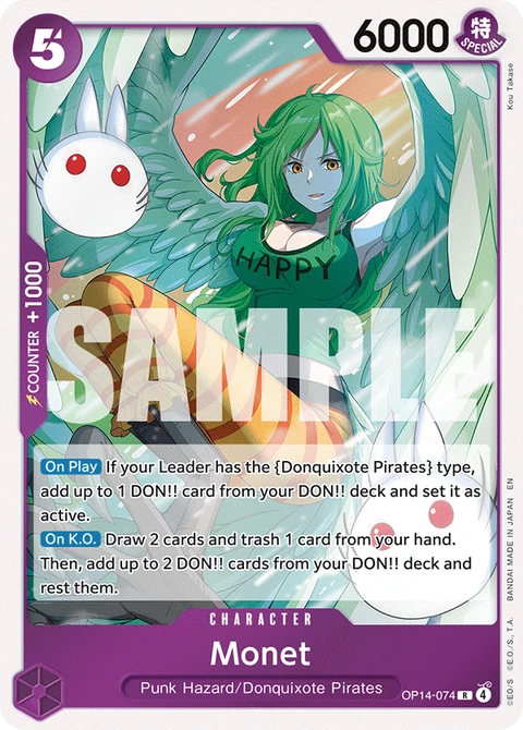 Monet - One Piece Card Game card