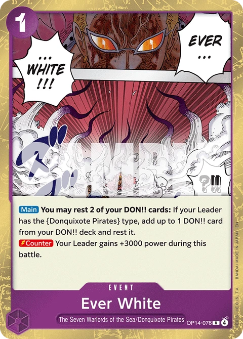 Ever White - One Piece Card Game card