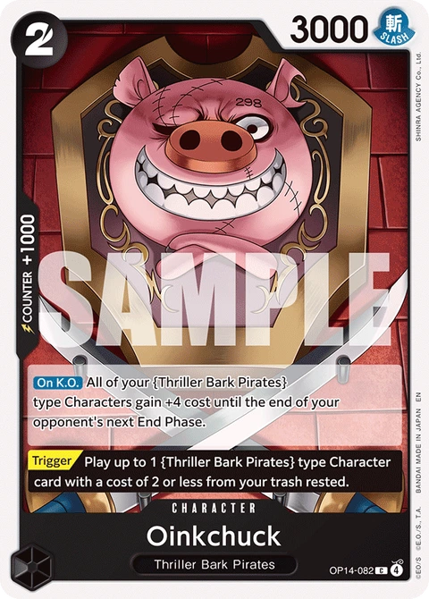 Oinkchuck - One Piece Card Game card