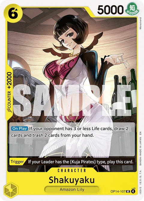 Shakuyaku, One Piece Card Game Leader