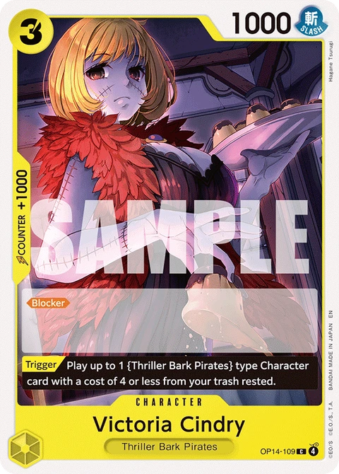 Victoria Cindry - One Piece Card Game card