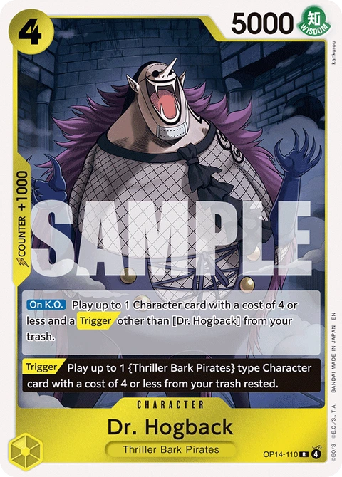 Dr. Hogback - One Piece Card Game card