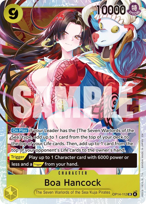 Boa Hancock - One Piece Card Game card