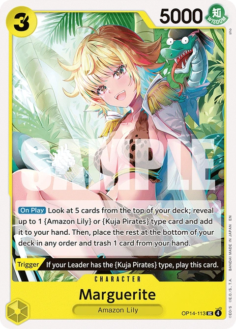 Marguerite, One Piece Card Game Leader